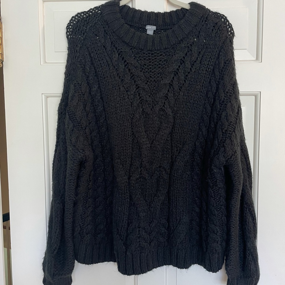 Black Aerie sweater, size XS